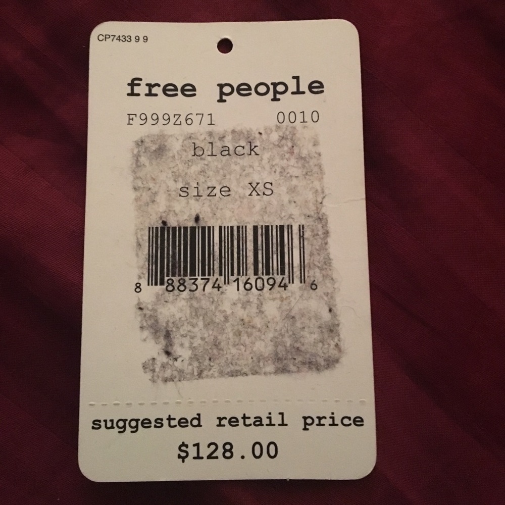 FREE PEOPLE black cardigan - Picture 8 of 8